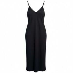 Target Black Maxi Slip Dress with Spaghetti Straps